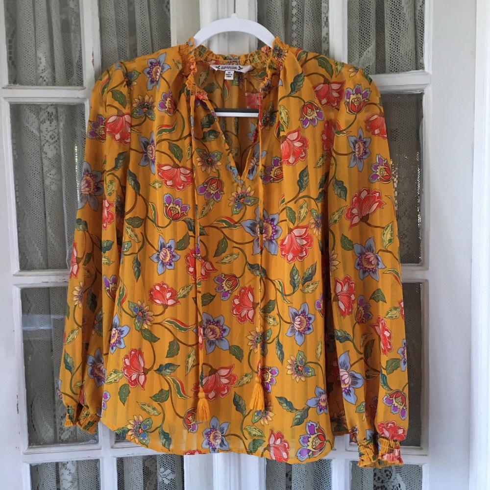 Host Pick! NANETTE LEPORE Peasant Blouse - Size M